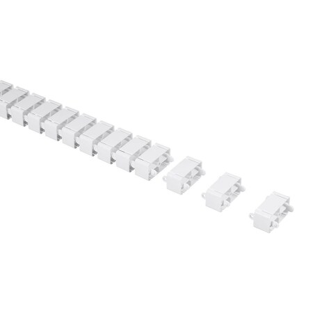 Monoprice Cable Management Spine_ White 24467
